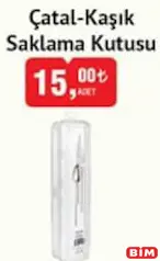 ÇATAL-KAŞIK SAKLAMA KUTUSU